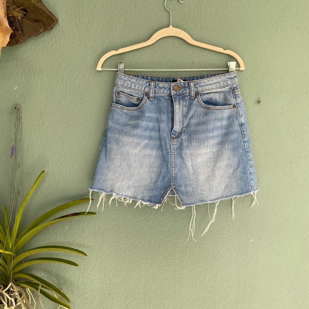 BDG High Waisted Denim Skirt
